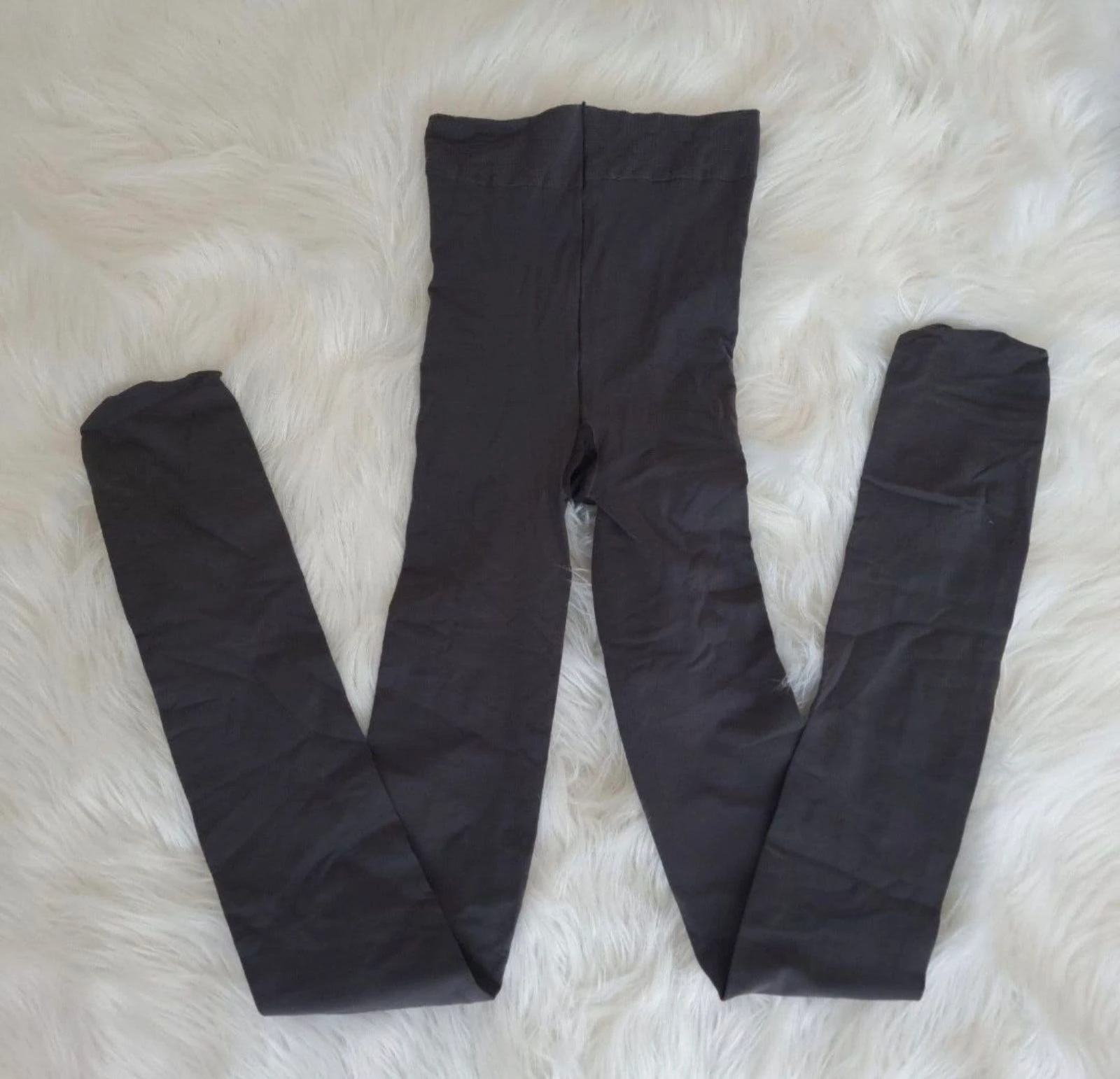 Nouveau pantalon opaque gris foncé / noir - Taille L – photo 5